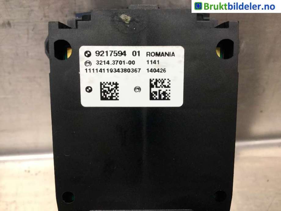 Bryter elektrisk håndbrekk/parkbrems til BMW 5-Serie 2010-2017 (F10/F11) (F10/F11) (BMW|9217594|)
