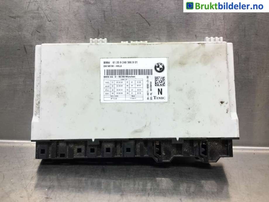 Styreenhet sete til BMW 5-Serie, 2010-2017 (F10/F11) (F10/F11) (BMW|61.35 9 248 566.9-01)