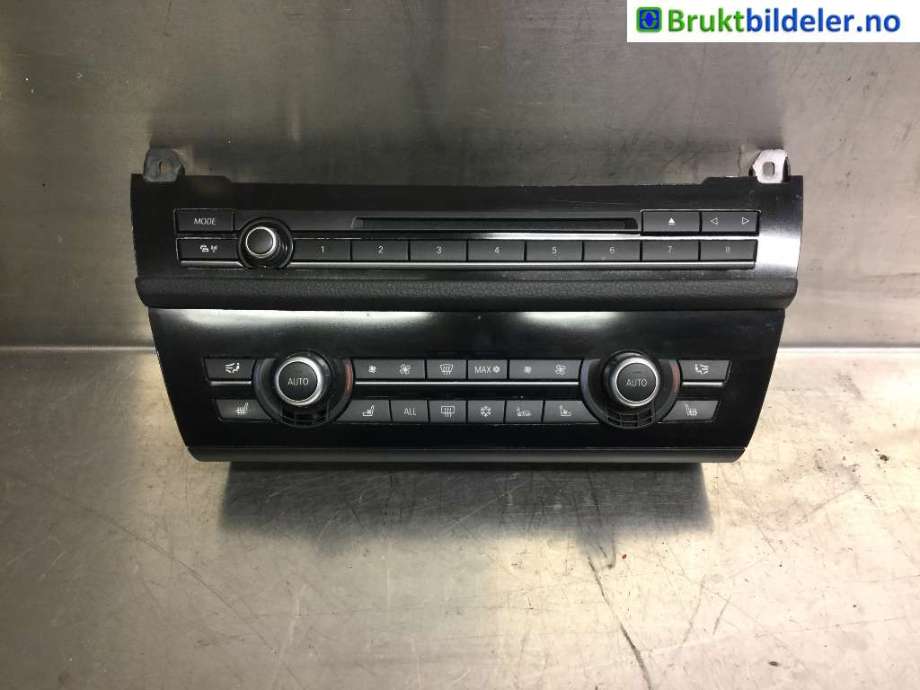 Varmeapparat betjening til BMW 5-Serie, 2010-2017 (F10/F11) (F10/F11) (BMW|9 249 696-01)