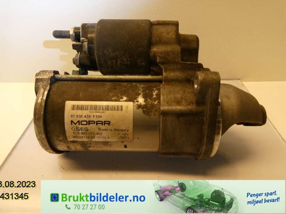 Starter til Fiat 500L (MPV) 2013-2015  (FIAT|51829380||51938439)