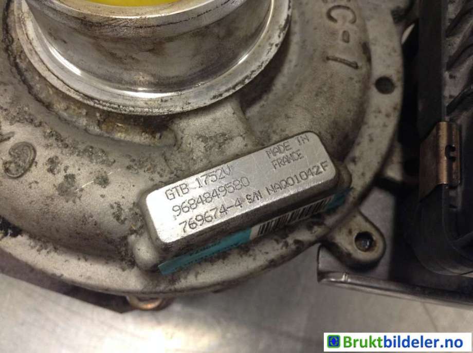 Turbo til Mitsubishi Outlander 2010-2012 (Type II, Fase 2) (MITSUBISHI||GTB1752V|9684849580)