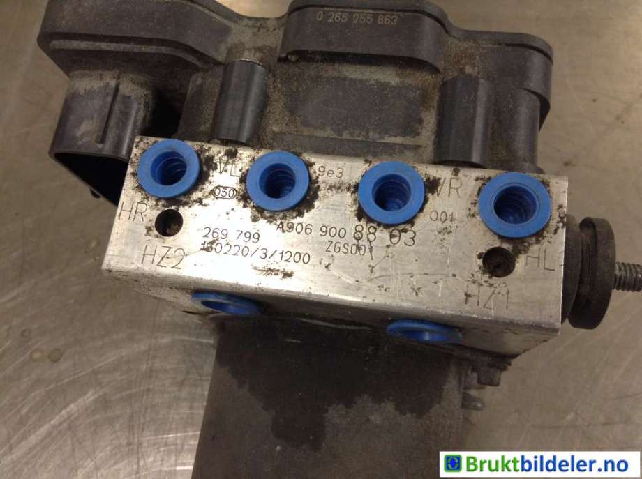 ABS sentral til Mercedes Sprinter 2013-2018 (Fase 2) (906) (906) (MERCEDES|A 906 900 88 03|0 265 255 863|0 265 956 032)