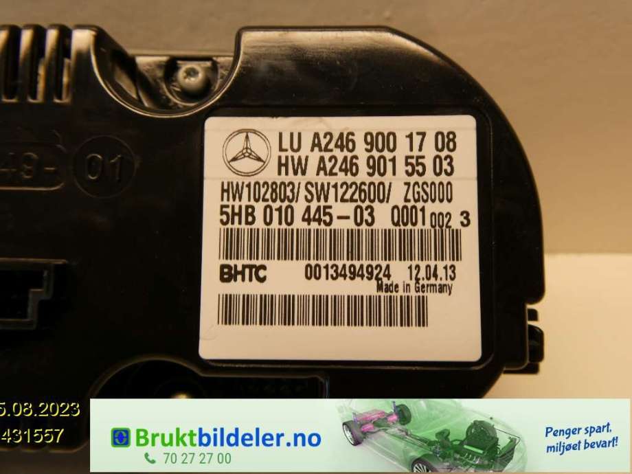 Diverse deler til Mercedes B-Klasse 2011-2018 (W246) (W246) (MERCEDES|A2469015503||A 246 901 55 03)