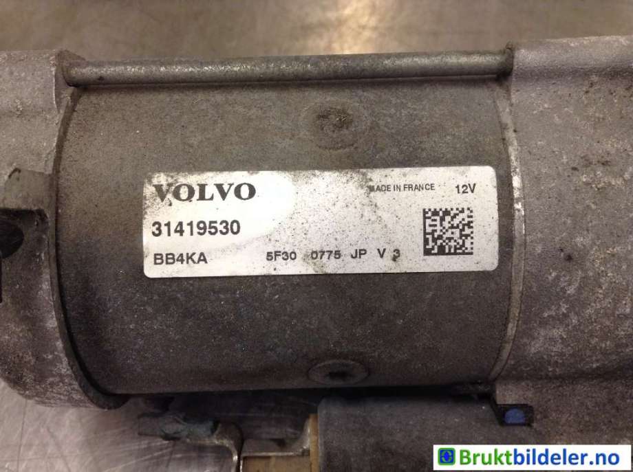 Starter diesel til Volvo V70 2014-2016 (Type III, Fase 2)  (VOLVO|31419530|)