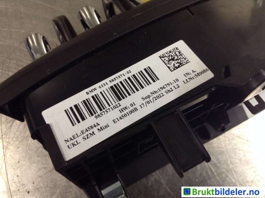 Bryter diverse til Mini One/Cooper 2014-->> (F54-57) (F54-57) (61 31 9 857 571-02|)