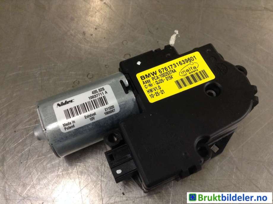 Takluke motor til Mini One/Cooper 2014-->> (F54-57) (F54-57) (67 61 7 316 396-01|10025374A|54 10 2 993 883)