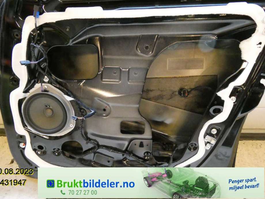 Dør høyre foran til Fiat 500L (MPV) 2013-2015 (FIAT|51883216|)