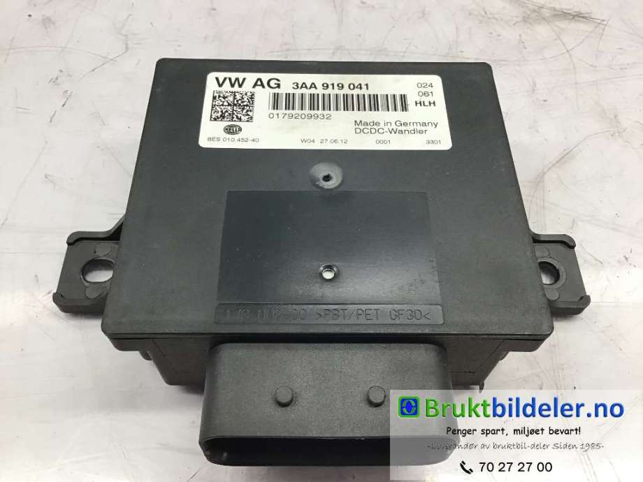Styreenhet batteri til VW Sharan 2010-->> (Type II) (VOLKSWAGEN|3AA 919 041|)