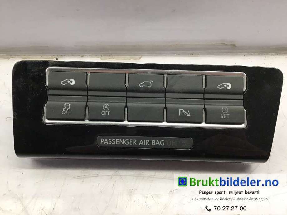 Bryter diverse til VW Sharan 2010-->> (Type II) (VOLKSWAGEN|7N1 927 132 BH|)