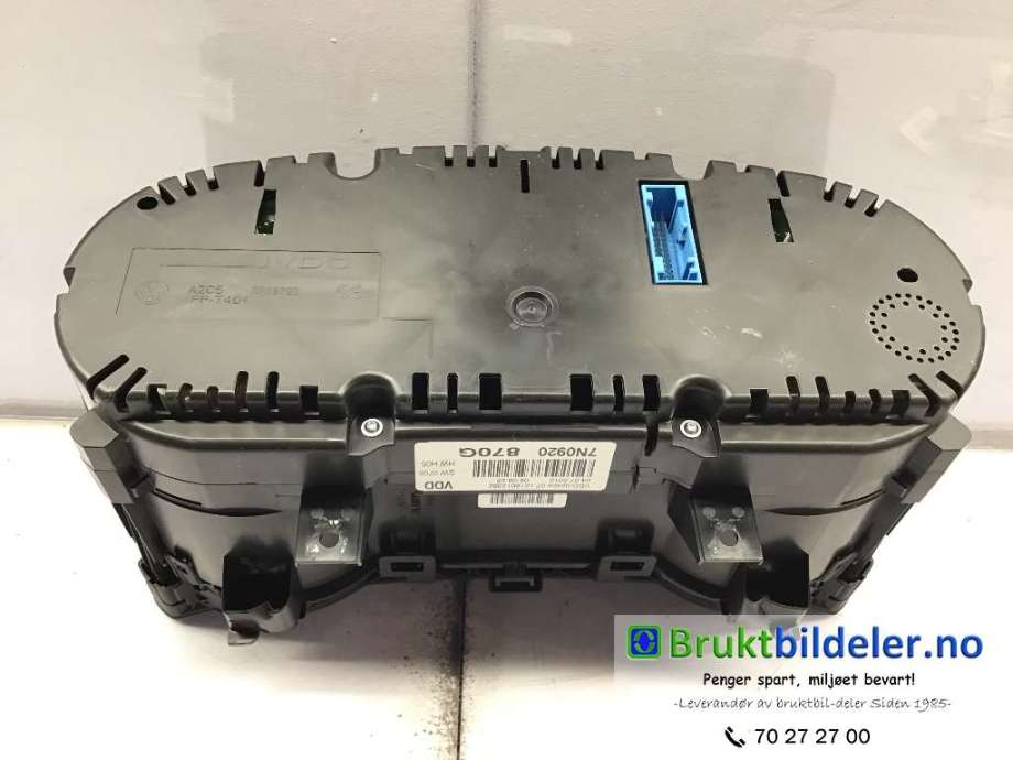 Instrumentpanel til VW Sharan 2010-->> (Type II)  (VOLKSWAGEN|7N0 920 870 G|)