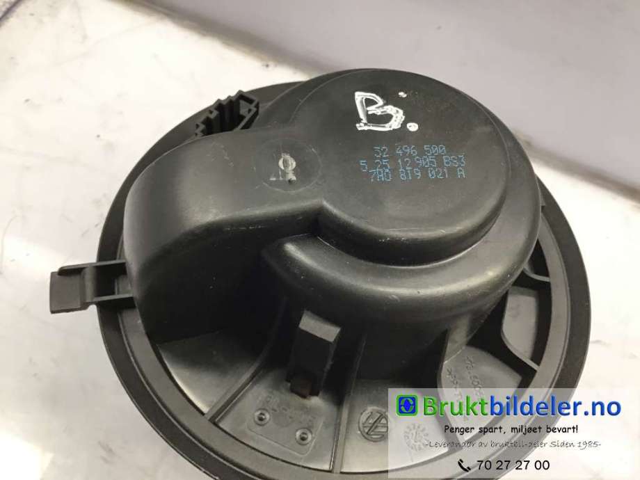 Varmeapparat motor til VW Sharan 2010-->> (Type II) (VOLKSWAGEN|7H0 819 021 A|)