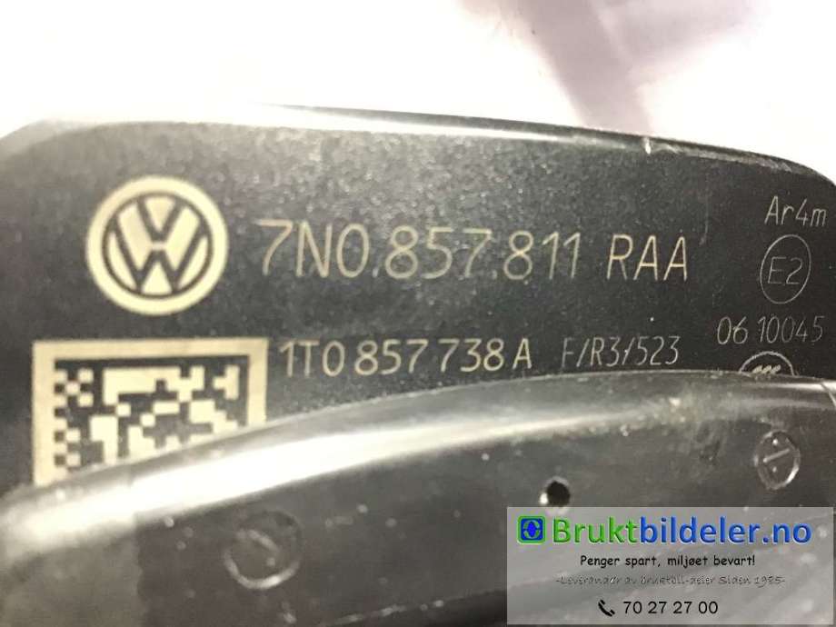 Sikkerhetsbelte bak venstre til VW Sharan 2010-->> (Type II)  (VOLKSWAGEN|7N0 857 811|)
