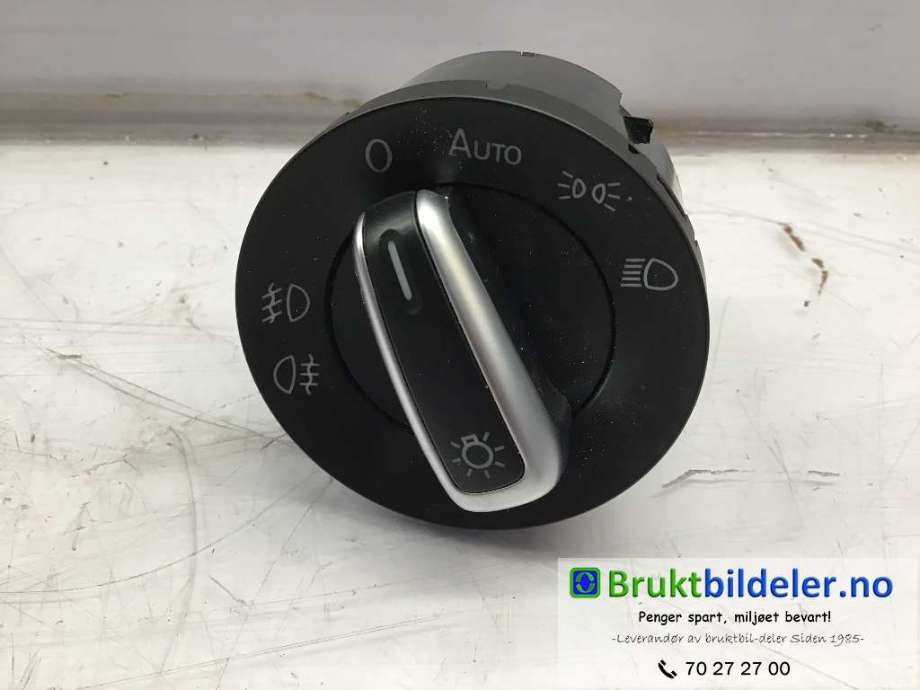 Bryter lys til VW Sharan, 2010-->> (Type II) (VOLKSWAGEN|3C8 941 431 A)