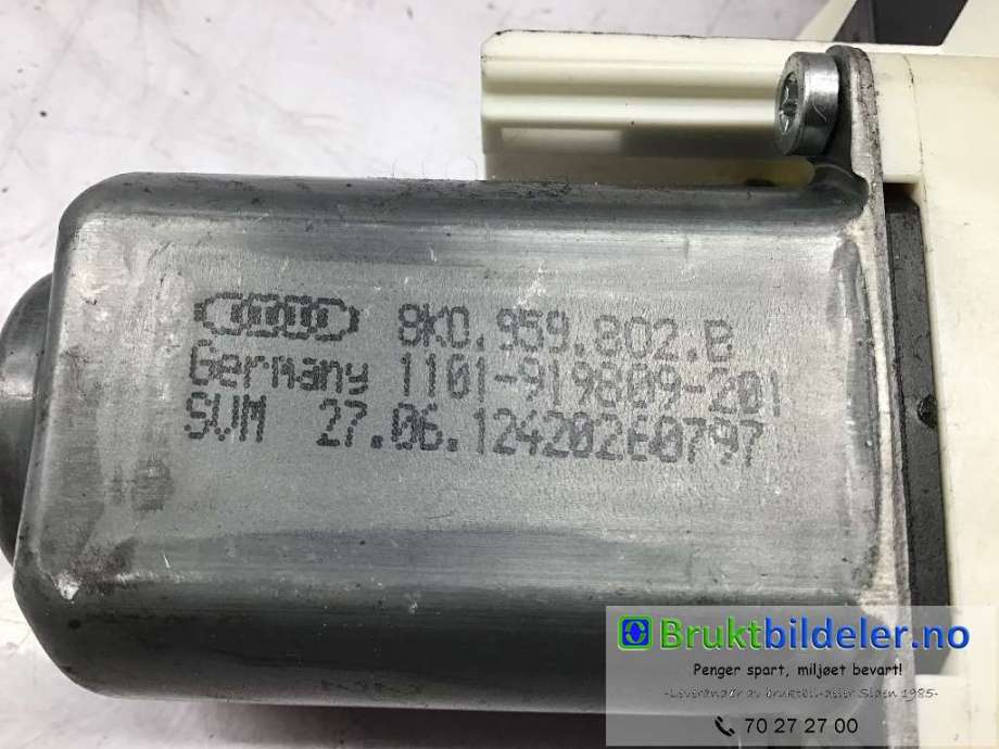 Ruteheis venstre foran til VW Sharan 2010-->> (Type II) (VOLKSWAGEN|8K0 959 802 B|1101-919809-201|)
