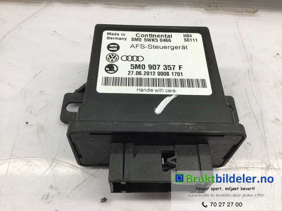 Styreenhet diverse til VW Sharan, 2010-->> (Type II) (VOLKSWAGEN|5M0 907 357 F)