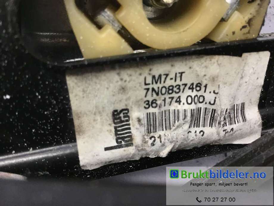 Ruteheis til VW Sharan 2010-->> (Type II) (VOLKSWAGEN|7N0 837 461 J|)