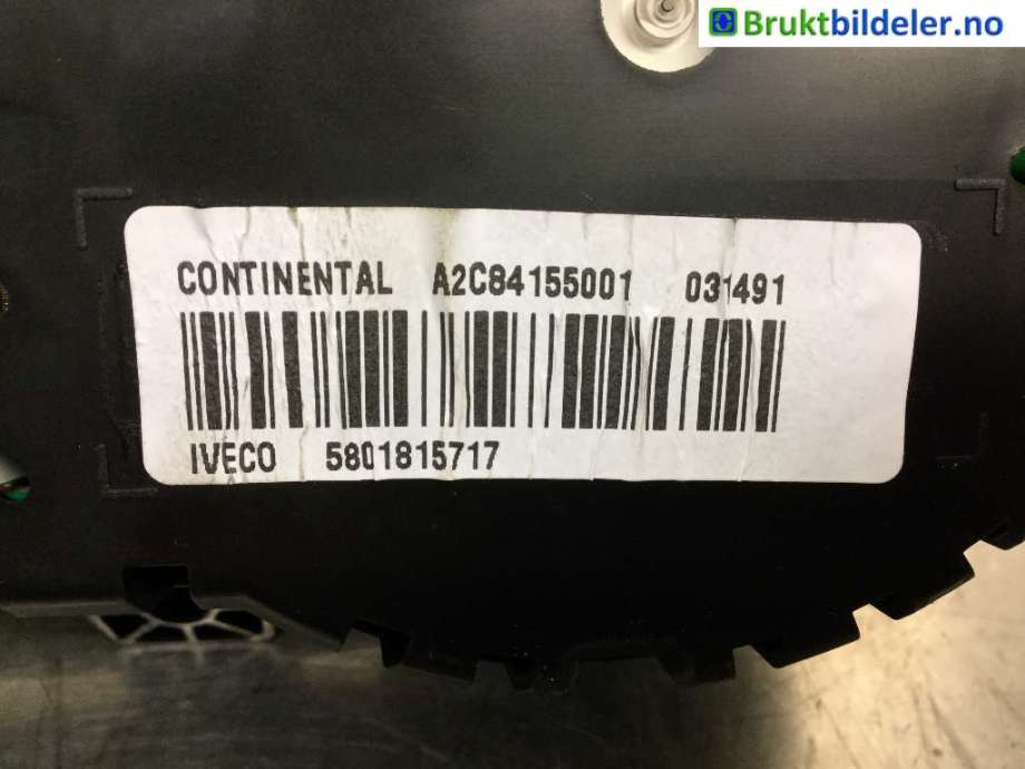 Instrumentpanel til Iveco Daily 2014-->> (Type VI)  (IVECO|5801815717|)