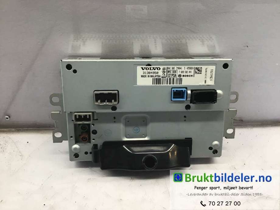 Multimedia display (MCU - Media Controller Unit) til Volvo V40 2012-2019 (VOLVO|31384950||7 609 502 041)