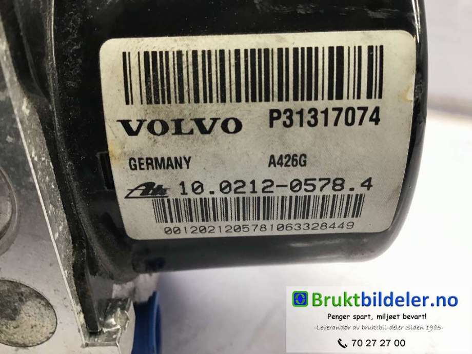 ABS sentral til Volvo V40 2012-2019  (VOLVO|31317074|10.0212-0578.4|10.0961-0414.3)