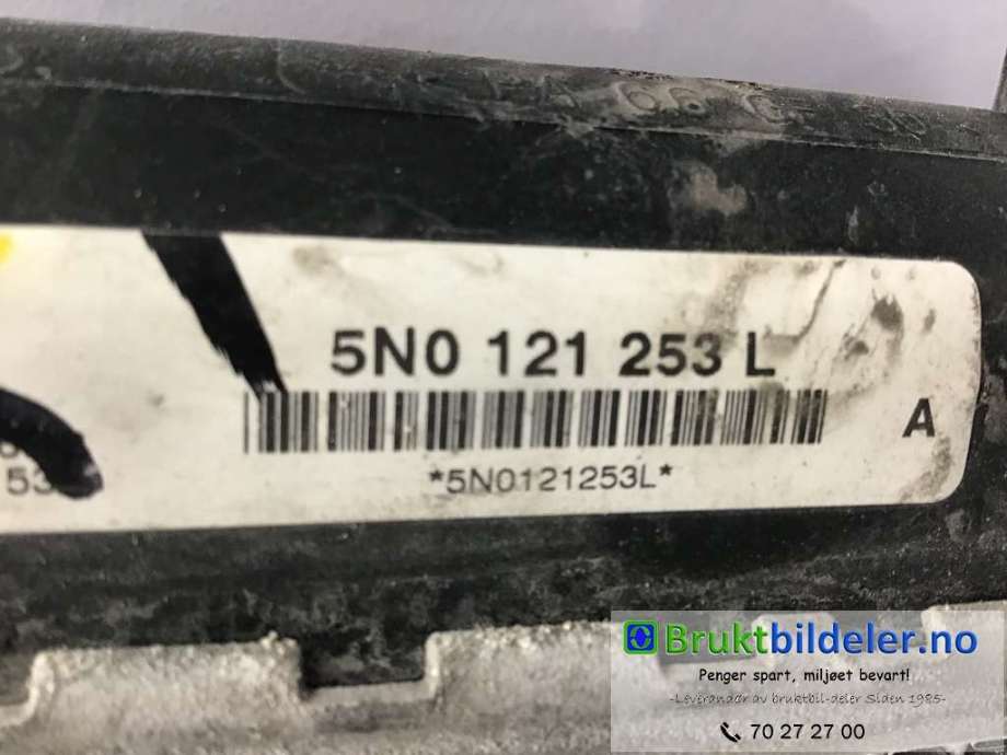 Radiator (manuell gir) til VW Sharan 2010-->> (Type II) (VOLKSWAGEN|5N0 121 235 L|)