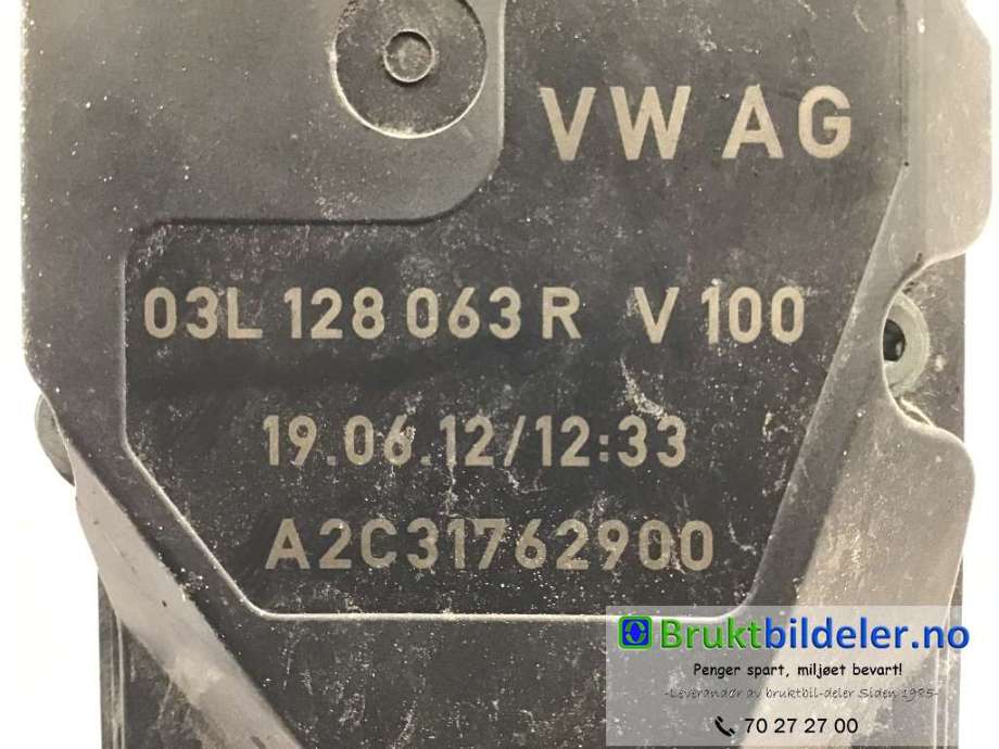 Spjeldhus til VW Sharan 2010-->> (Type II) (VOLKSWAGEN|03L 128 063 R|A2C31762900|)