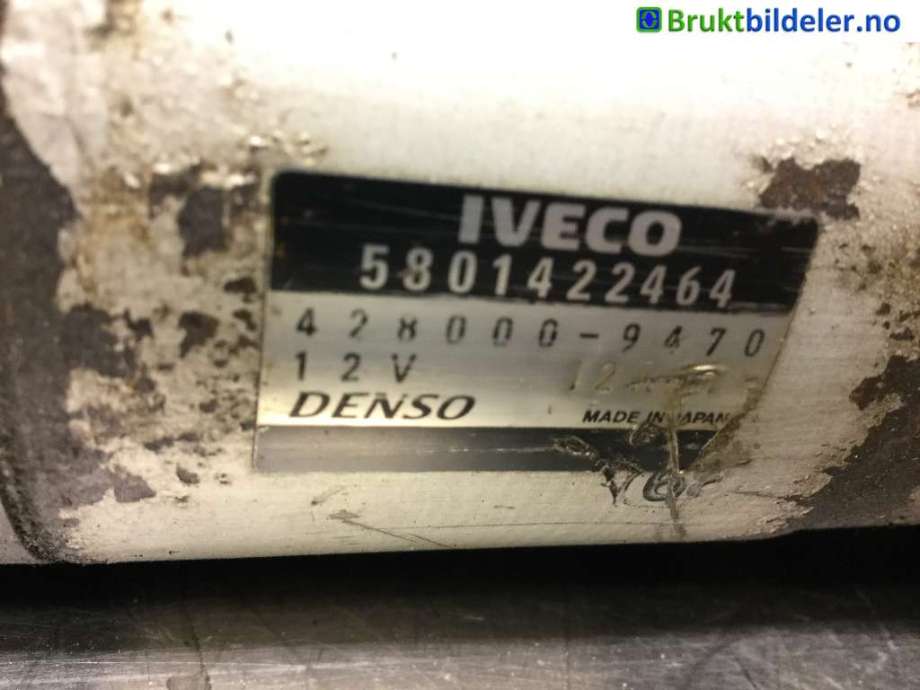 Starter diesel til Iveco Daily 2014-->> (Type VI) (IVECO|5801422464|)