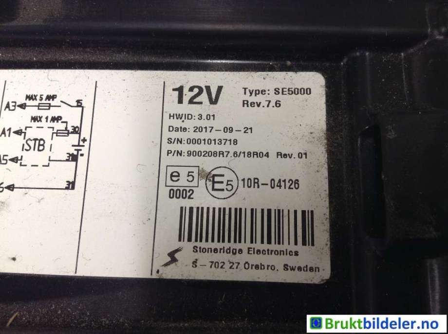 Diverse deler til Mercedes Sprinter 2013-2018 (Fase 2) (906) (906) (MERCEDES|A 906 900 10 04||900208R7.6)
