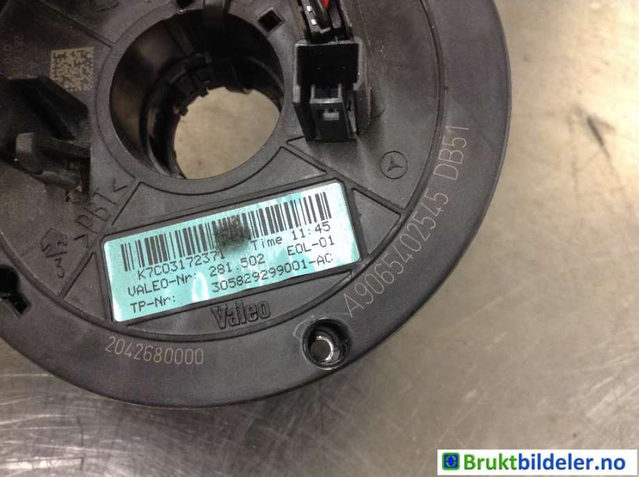 Airbag slepering til Mercedes Sprinter 2013-2018 (Fase 2) (906) (906) (MERCEDES|A 906 540 25 45|281 502|)
