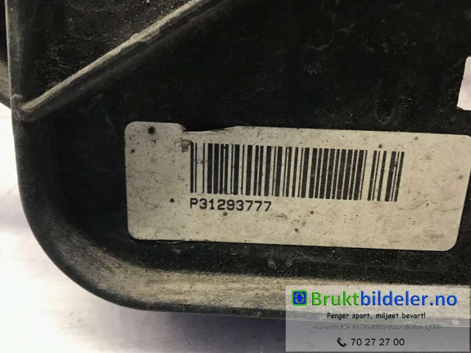 Kjølevifte til Volvo XC60 2008-2013 (Type I, Fase 1) (VOLVO|31293777|)