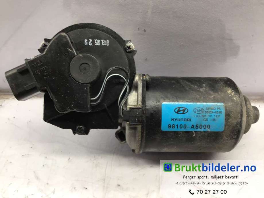 Viskermotor frontrute til Hyundai i30, 2012-2017 (Type II)  (HYUNDAI|98100-A5000)