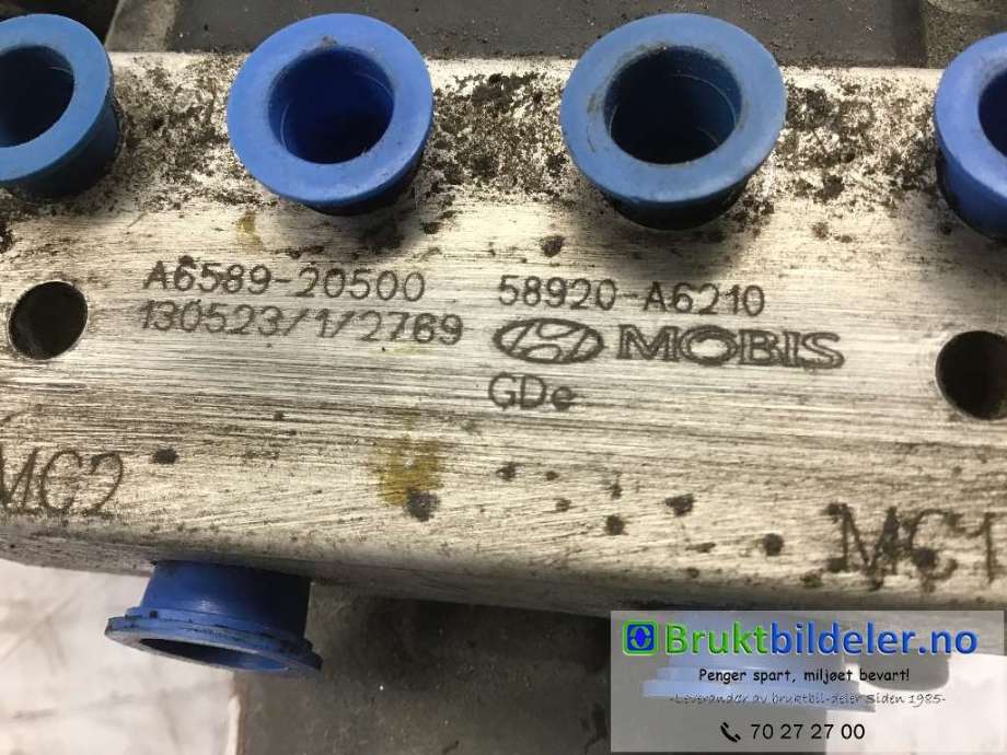 ABS sentral til Hyundai i30 2012-2017 (Type II)  (HYUNDAI|58920-A6210|A6589-20500|61589-45200)