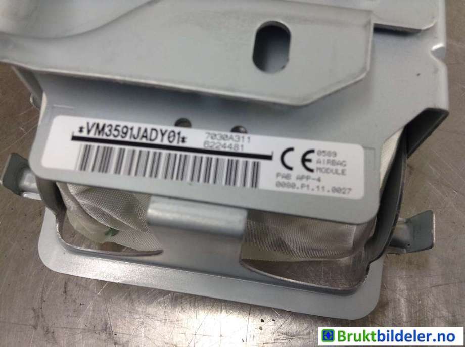 Airbag passasjer til Mitsubishi Outlander 2015-->> (Type III, Fase 2)  (MITSUBISHI|7030A311|)