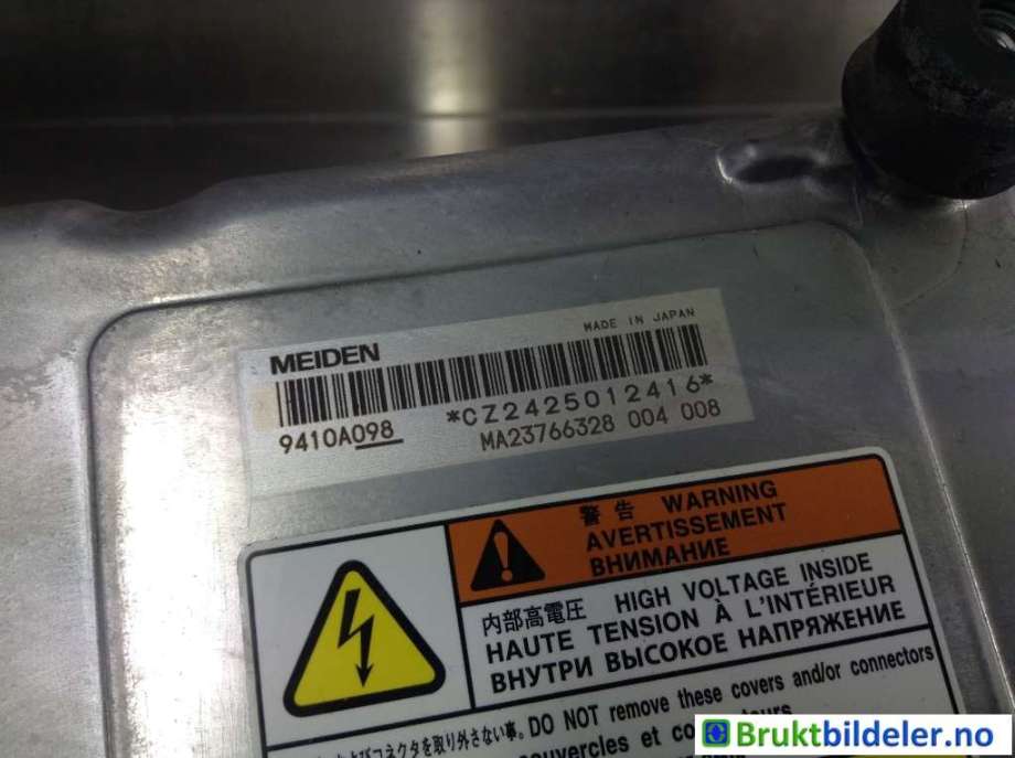 Inverter hybrid til Mitsubishi Outlander 2015-->> (Type III, Fase 2)  (MITSUBISHI|9410A098|CZ2425012416|9410A100)