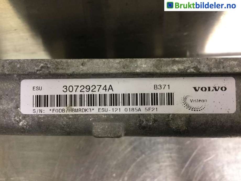 Styreenhet motor til Volvo S40 2004-2007 (Type II, Fase 1)  (VOLVO|30729274A|)