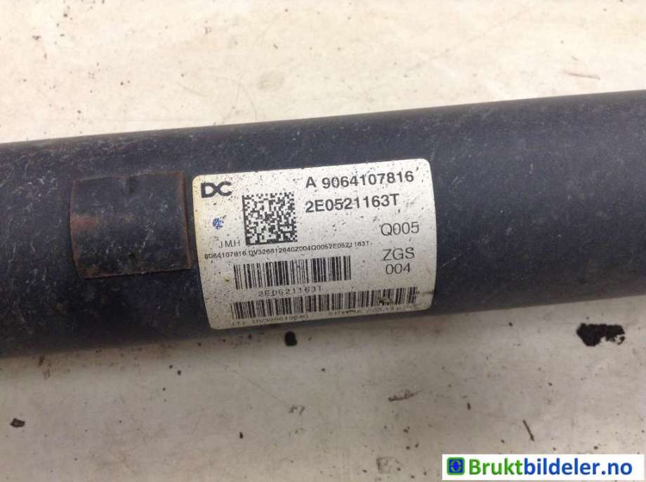 Mellomaksel til Mercedes Sprinter 2013-2018 (Fase 2) (906) (906) (MERCEDES|A 906 410 78 16||A 906 410 54 01)