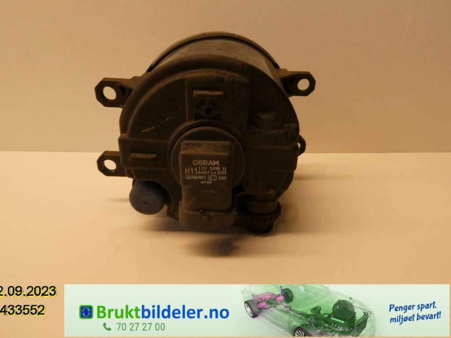 Tåkelykt venstre foran til Toyota Auris 2007-2010 (Type I, Fase 1)  (TOYOTA|81220-0D041|89210657)