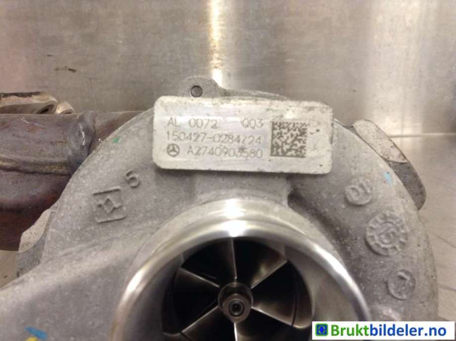 Turbo til Mercedes C-Klasse 2014-2018 (Fase 1) (W205) (W205) (MERCEDES|A 274 090 35 80|)