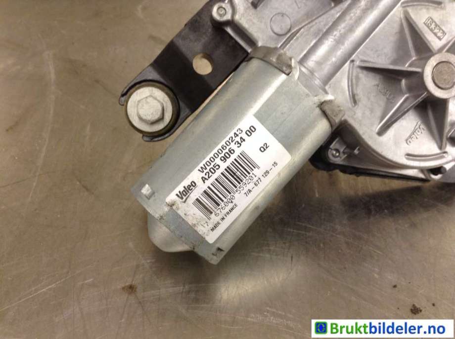 Viskermotor bakrute til Mercedes C-Klasse 2014-2018 (Fase 1) (W205) (W205) (MERCEDES|A 205 906 34 00|W000060243|)