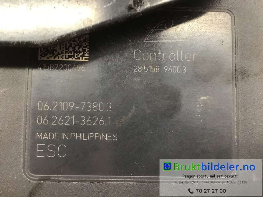 ABS sentral til Mitsubishi Outlander 2015-->> (Type III, Fase 2)  (MITSUBISHI|4670B231|06.2109-7380.3|06.2621-3626.1)
