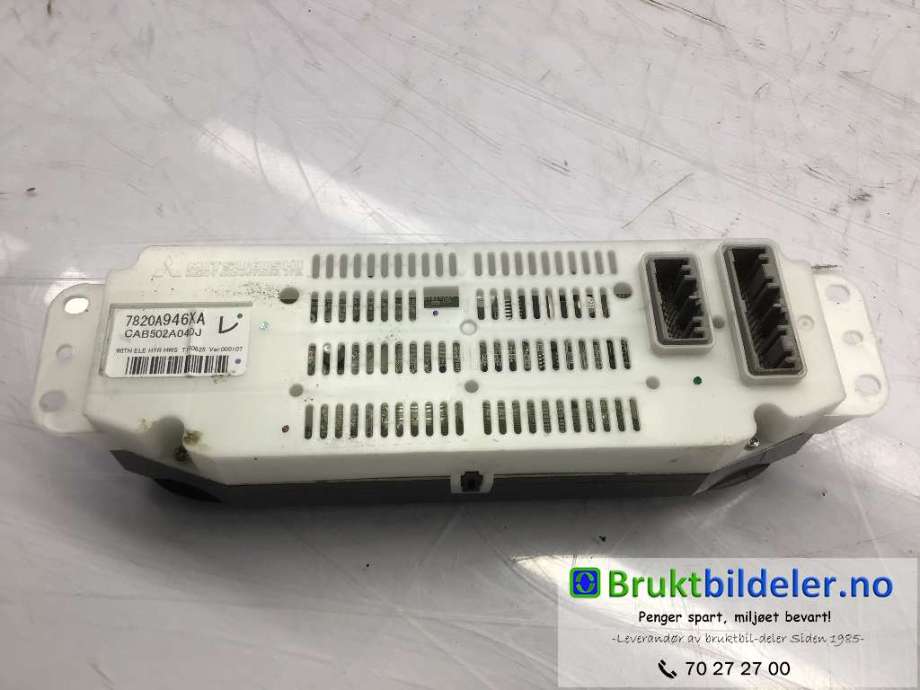 Varmeapparat betjening til Mitsubishi Outlander 2015-->> (Type III, Fase 2)  (MITSUBISHI|7820A465XA|CAB502A040J|)