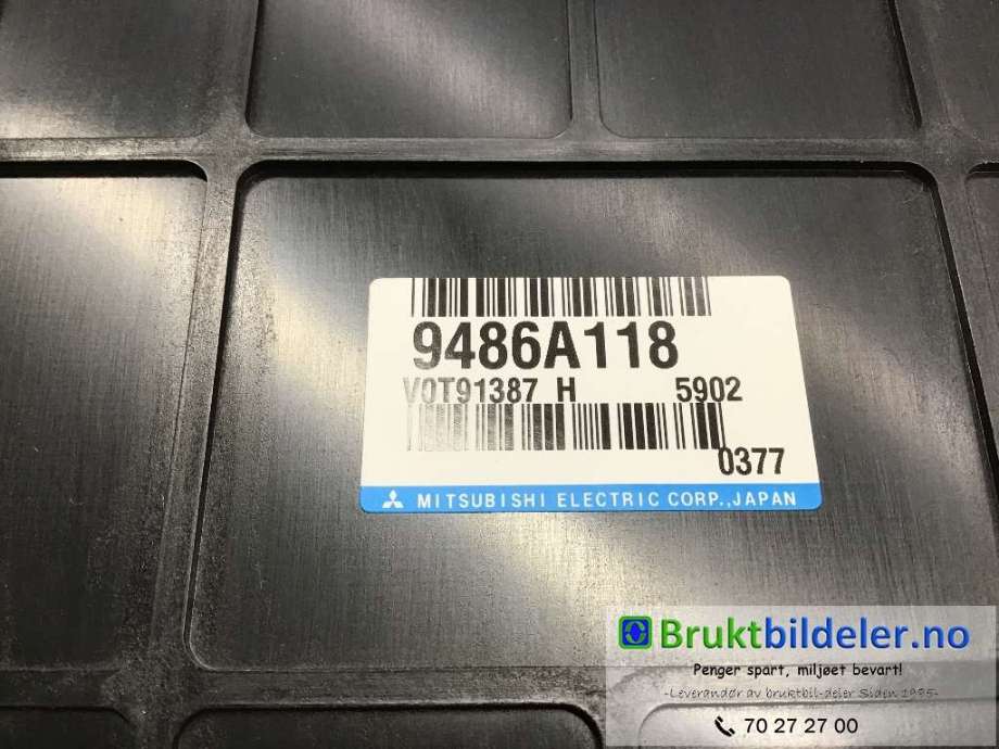 Styreenhet diverse til Mitsubishi Outlander 2015-->> (Type III, Fase 2)  (MITSUBISHI|9486A118|)