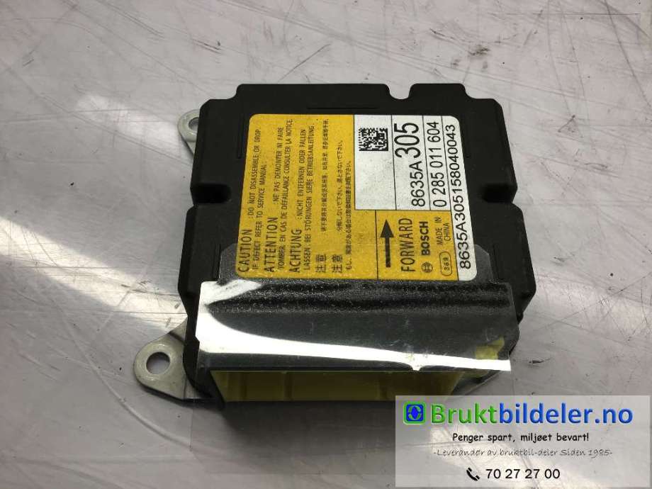 Airbag elektronikk til Mitsubishi Outlander, 2015-->> (Type III, Fase 2)  (MITSUBISHI|8635A305)