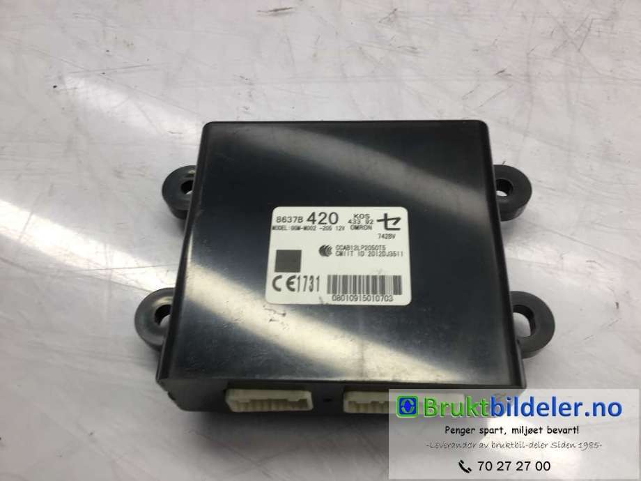 Styreenhet nøkkelfri/keyless til Mitsubishi Outlander, 2015-->> (Type III, Fase 2)  (MITSUBISHI|8637B420)