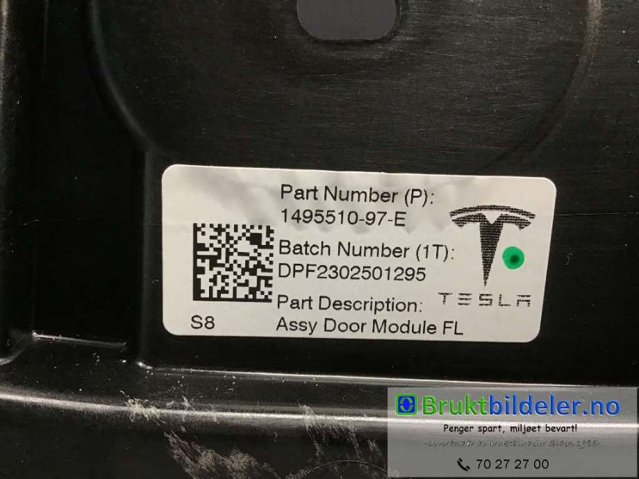 Ruteheis til Tesla Model Y 2021-2024 (Type I)  (1495510-97-E|)