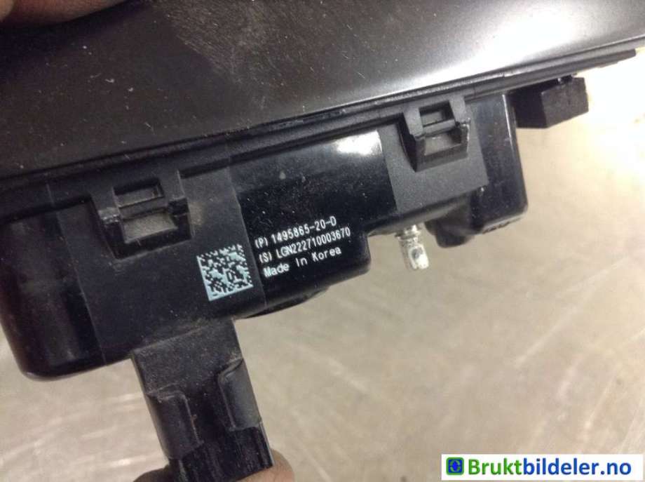 Kamera til Tesla Model Y 2021-2024 (Type I)  (1495865-20-D|)