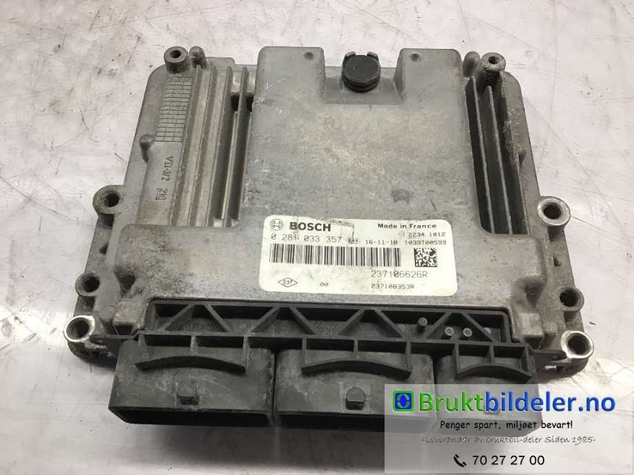 Styreenhet motor til Renault Trafic 2014-->> (RENAULT|237106626R|0 281 033 357|)
