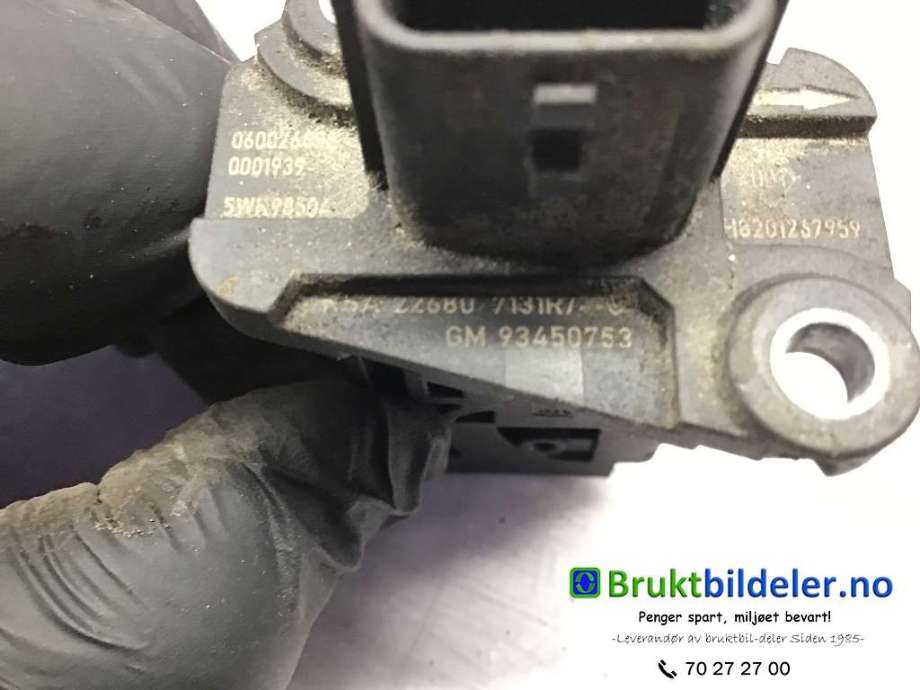 Luftmengde/luftmassemåler til Renault Trafic 2014-->>  (RENAULT|22680 7131R|5WK98504|93450753)