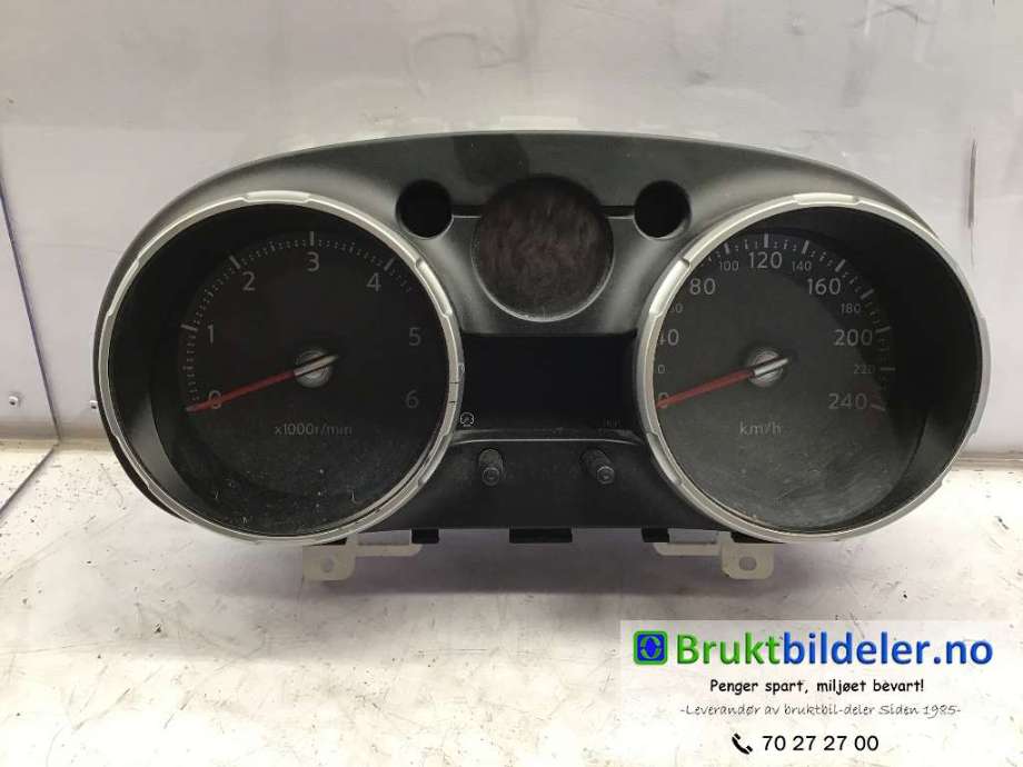 Instrumentpanel til Nissan Qashqai 2007-2010 (Type I, Fase 1) (NISSAN|18WDN7G JD51A|)