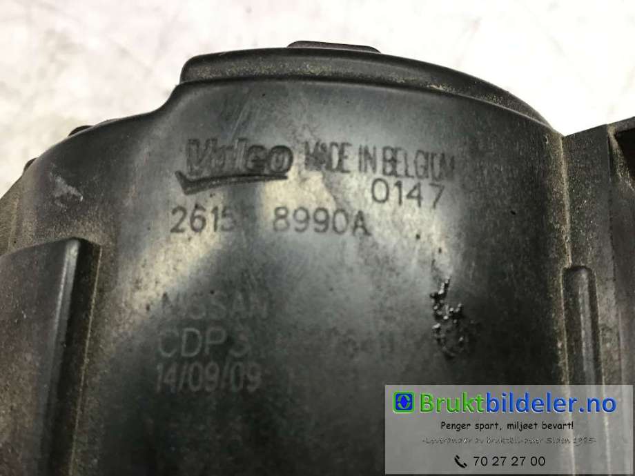 Tåkelykt venstre foran til Nissan Qashqai 2007-2010 (Type I, Fase 1)  (NISSAN|26155 8990A|)