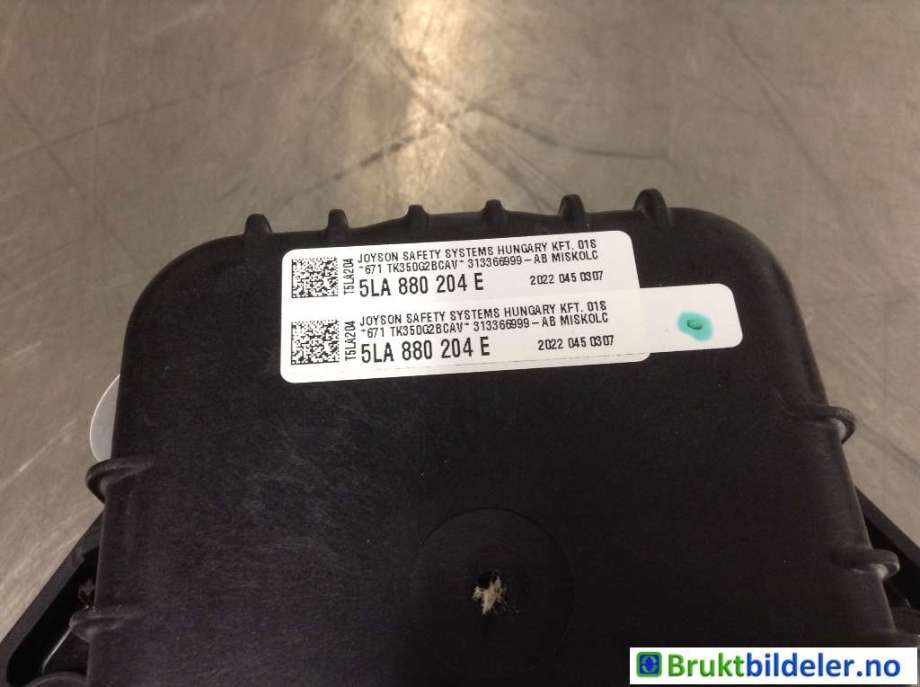 Airbag passasjer til VW ID.4 2020-->> (VOLKSWAGEN|5LA 880 204 E||5LA 880 204 F)